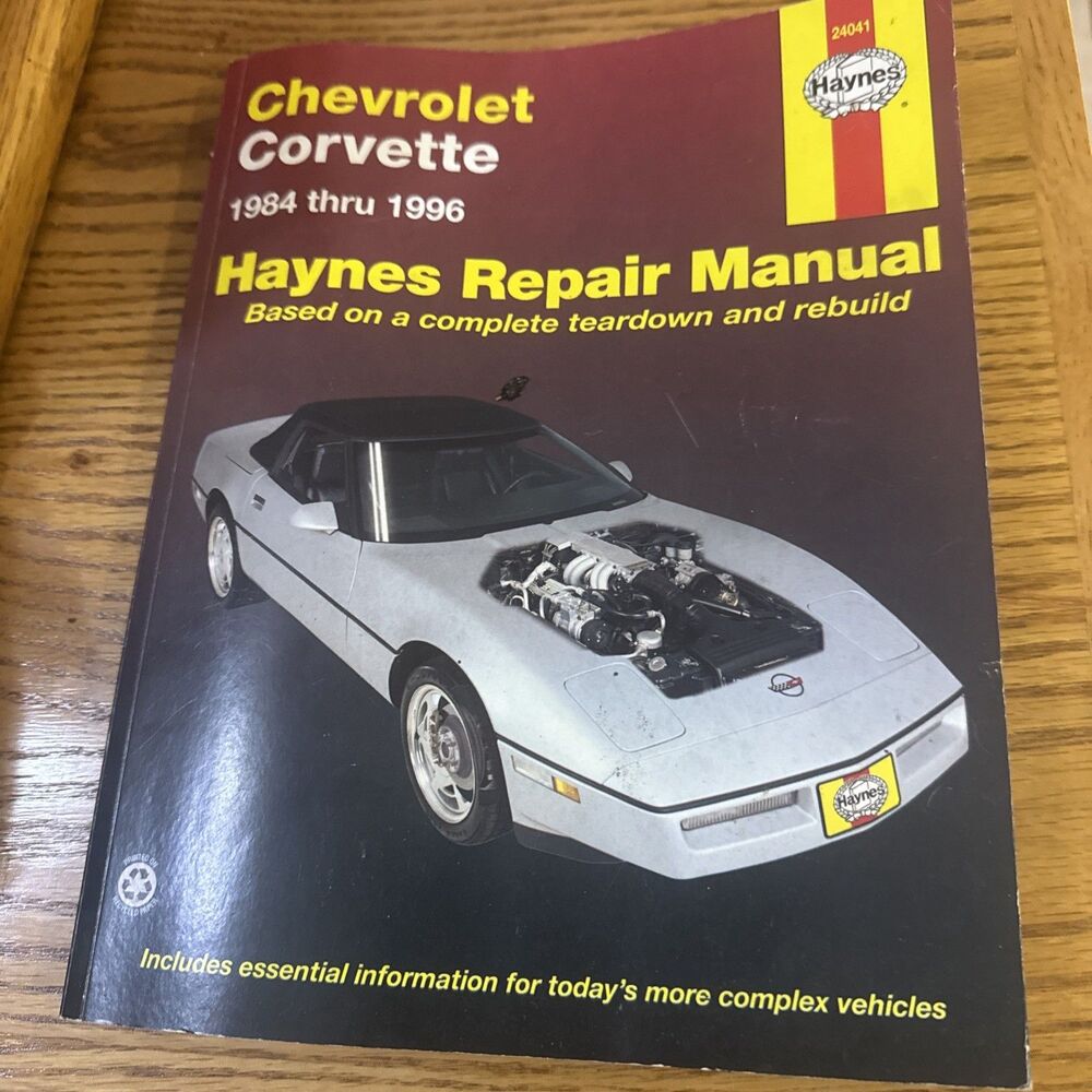 Chevrolet Corvette 1984-1996 Haynes Repair Manual #24041 Chevy